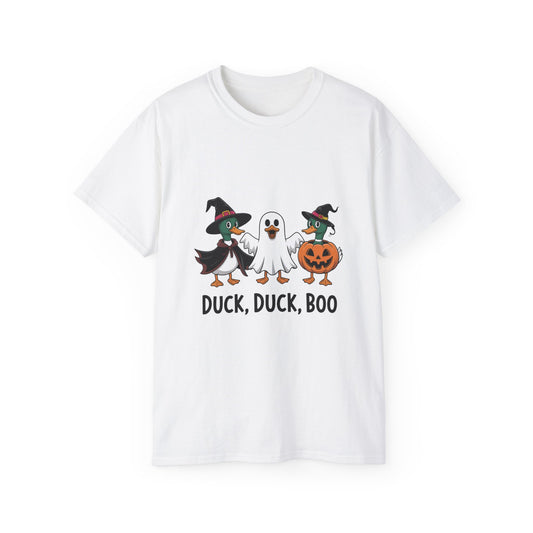 Duck Duck Boo Halloween Shirt – Cute Spooky Ducks T-Shirt – Funny Animal Costume Tee