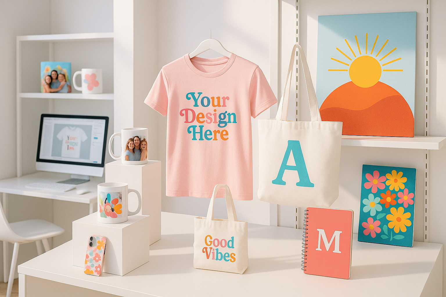 Print on demand gift store
